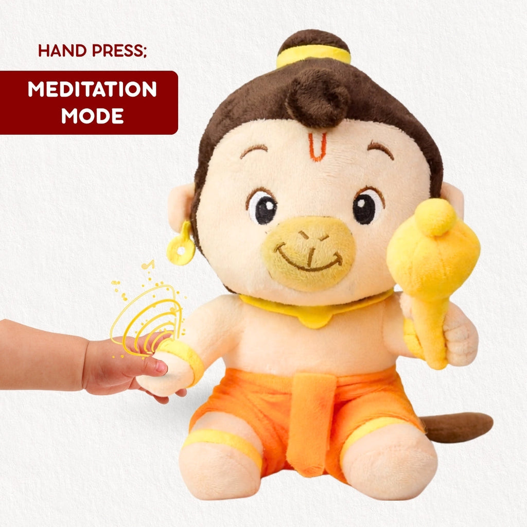 ClapCuddlesâ„¢ Mantra Chanting Hanuman with Meditation Mode