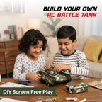 Sooper Brainsâ„¢ DIY Army Tank Kit (Type-C Rechargeable)