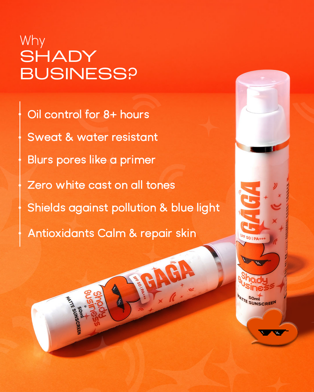 Shady Business - Matte SPF 50++++
