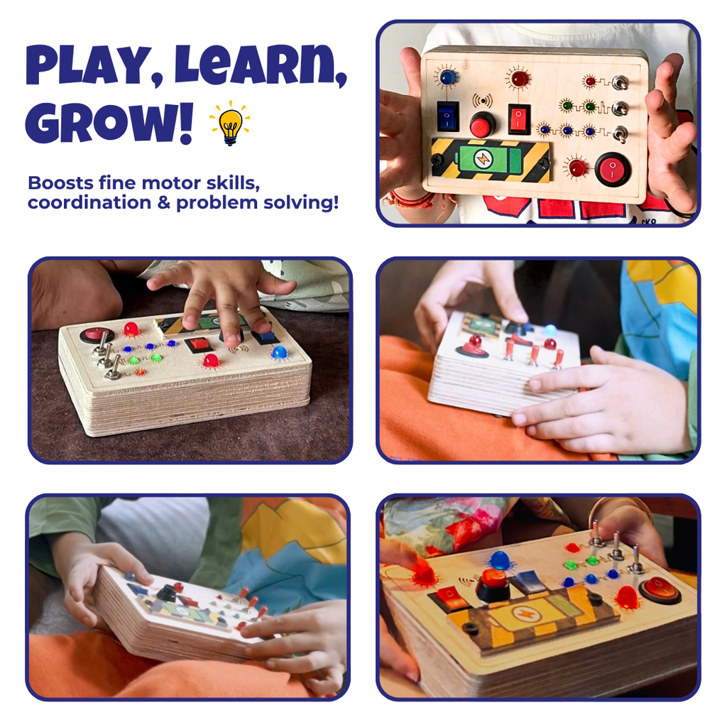 Toggle Play Montessori Busy Board-V6-C