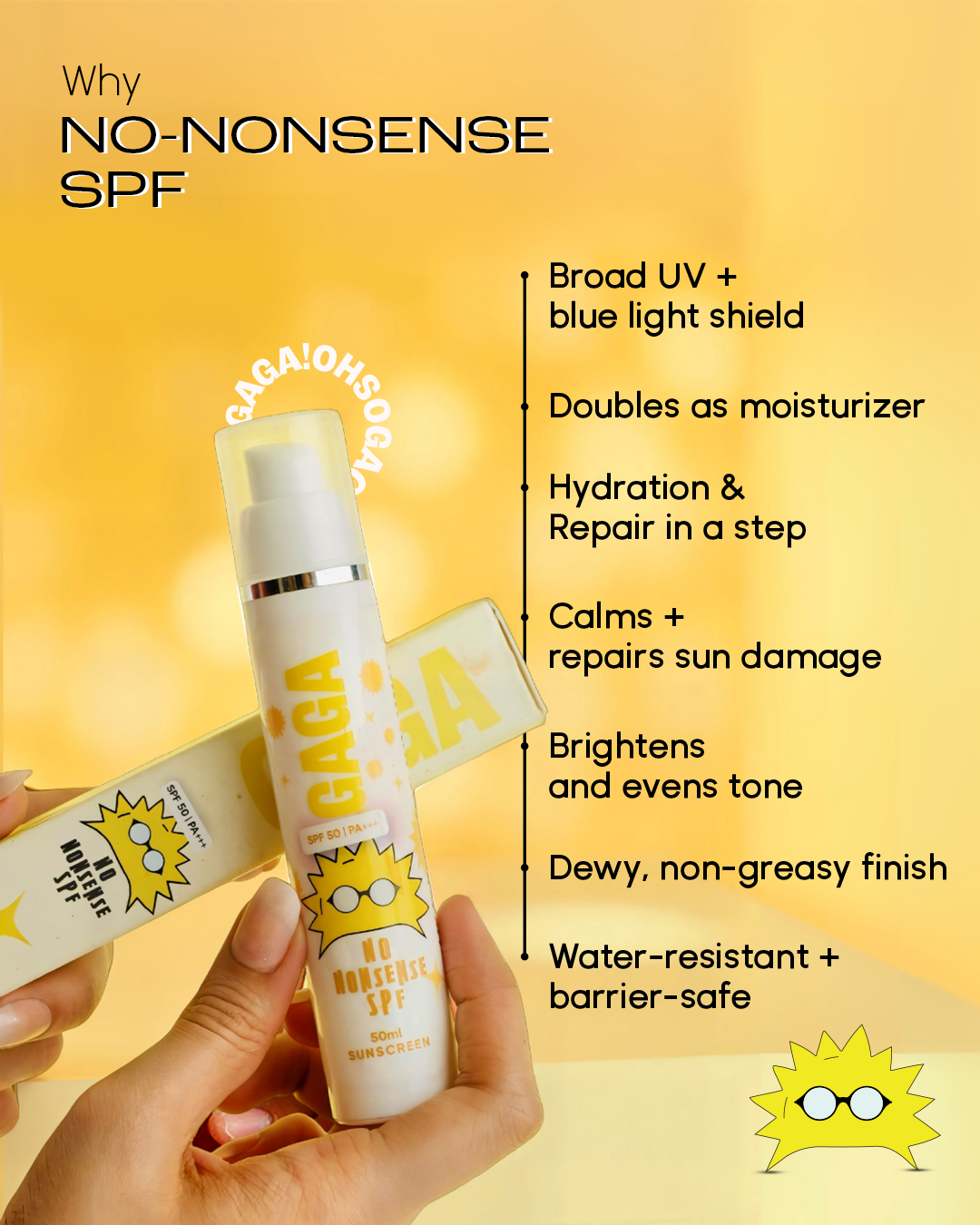 No Nonsense SPF 50 PA+++