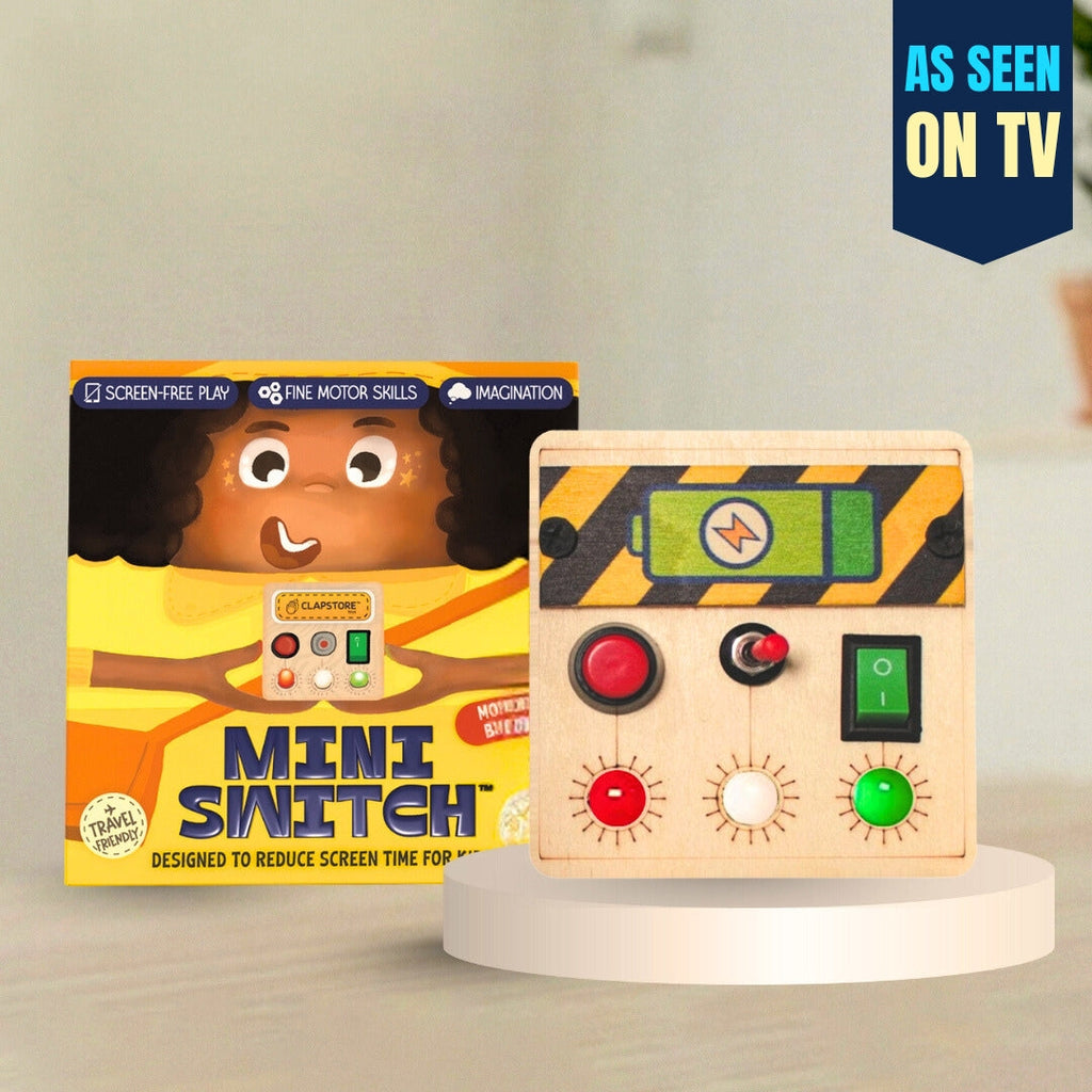 Mini Switch Montessori Busy Board-V4