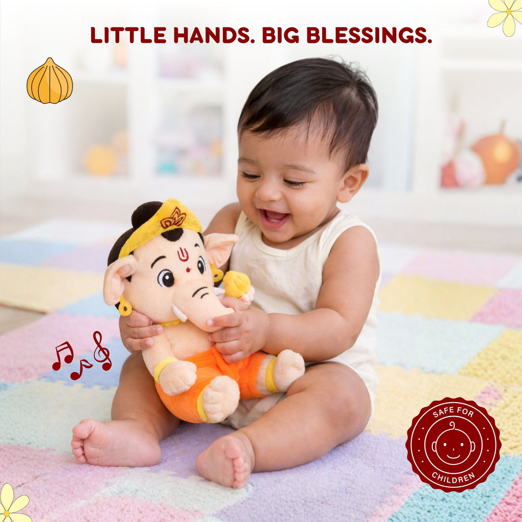 Clap Cuddleâ„¢ Mantra Chanting Ganesha with Meditation Mode