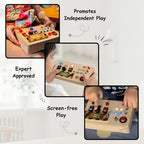 Toggle Play Montessori Busy Board-V6-C