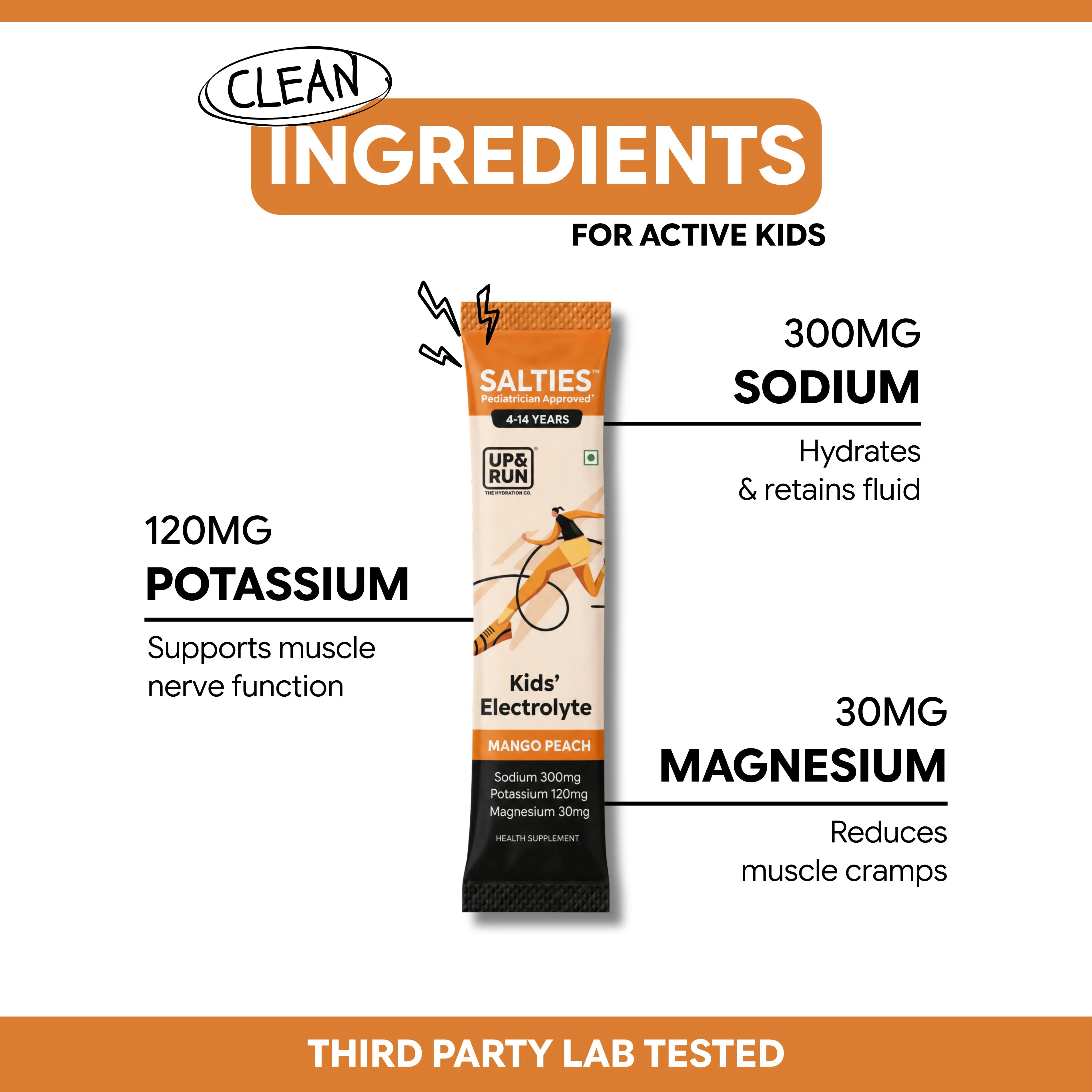 Mango Peach - Kids' Electrolytes