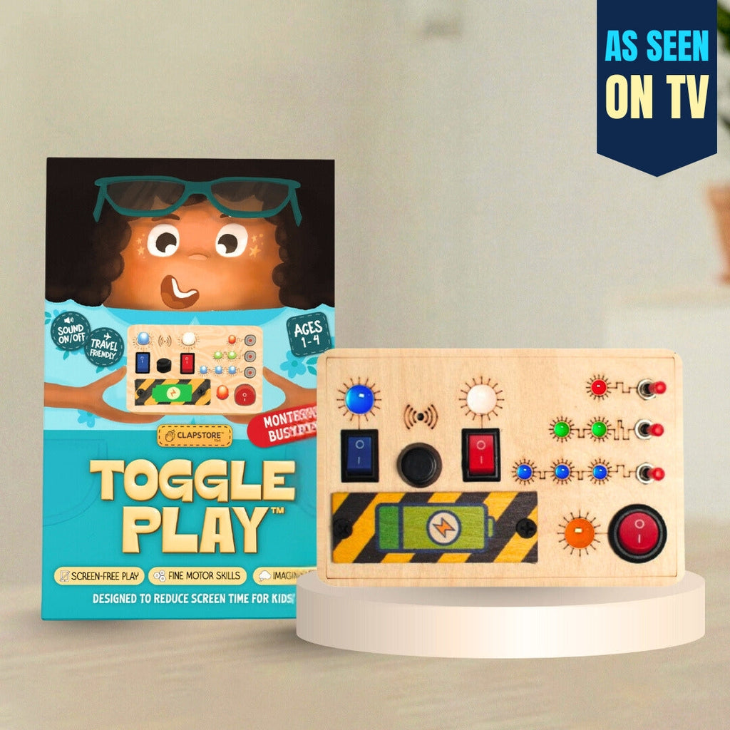 Toggle Play Montessori Busy Board-V6-C