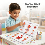 Human Body Busy Book: Interactive Learning Binder for Toddlers & Preschoolers