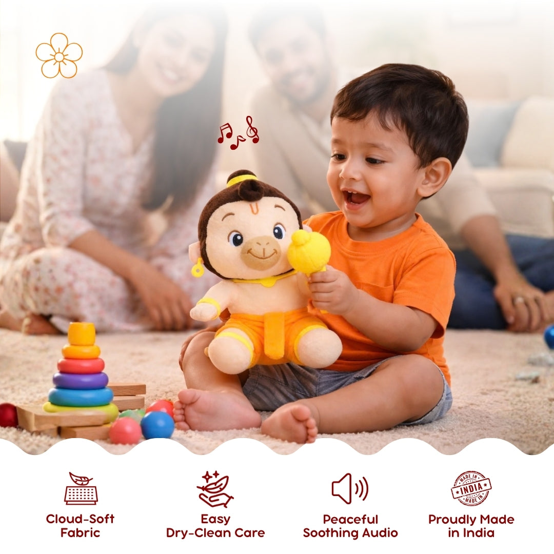 ClapCuddlesâ„¢ Mantra Chanting Hanuman with Meditation Mode