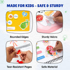 Human Body Busy Book: Interactive Learning Binder for Toddlers & Preschoolers