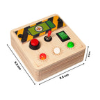 Mini Switch Montessori Busy Board-V4