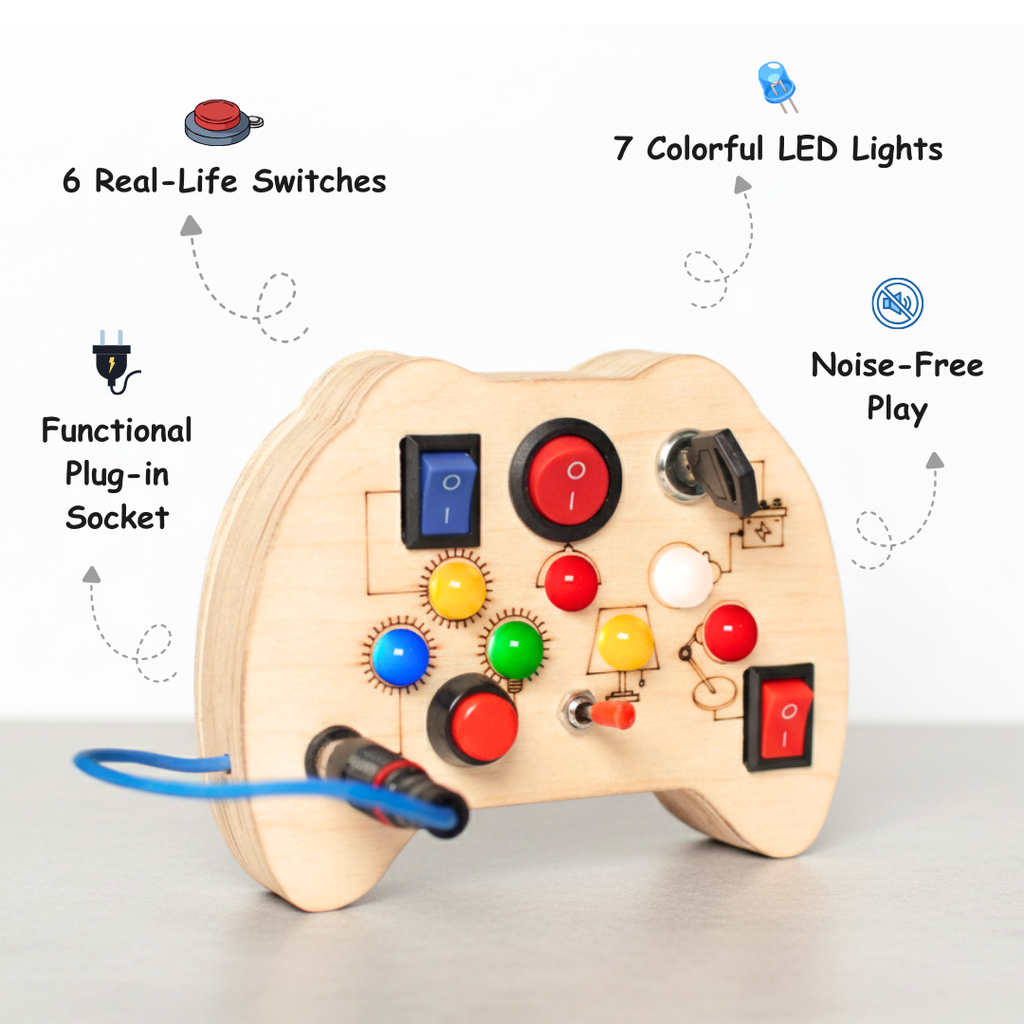Tinker Pad Montessori Busy Board-V2