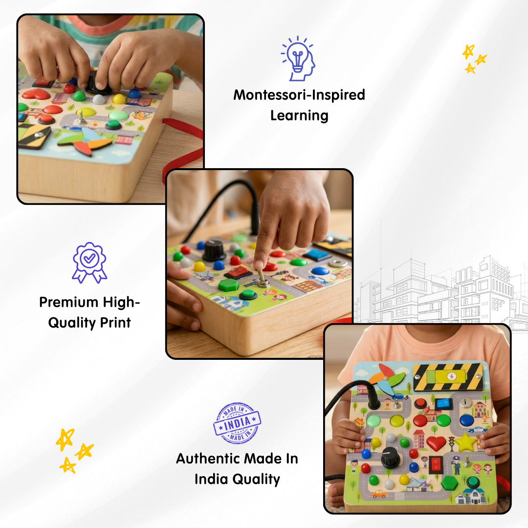 Windmill Montessori Busy Board-V11
