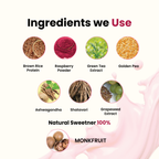 The Total Strength Support Plant Protein - Berry Blast