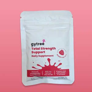 The Total Strength Support Plant Protein Sachet - Berry
