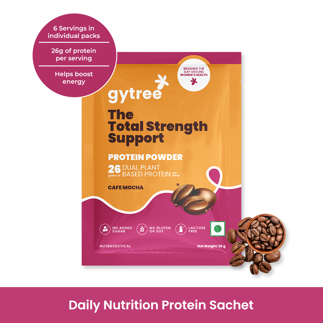 The Total Strength Support Plant Protein Sachet - Chocolate