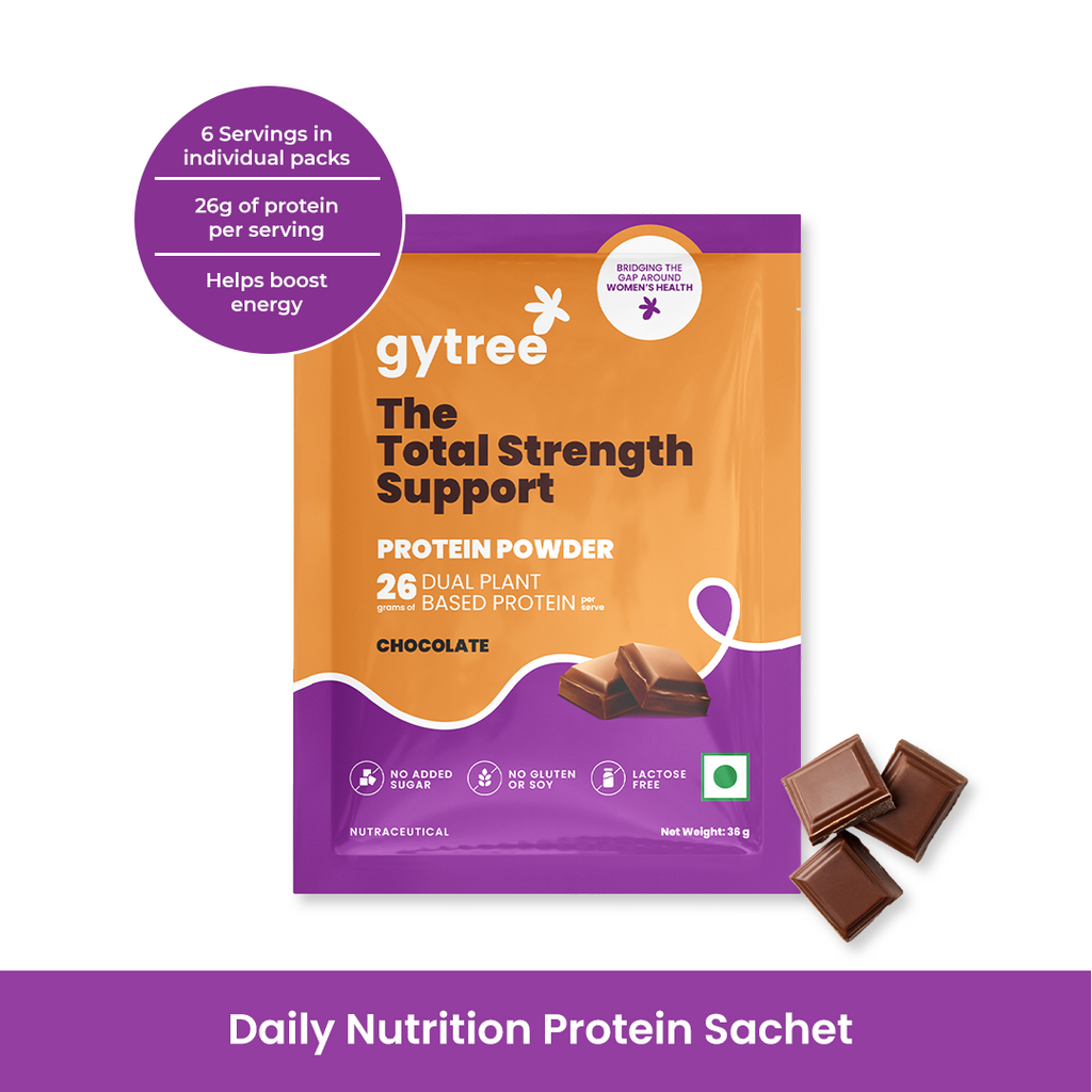 The Total Strength Support Plant Protein Sachet - Chocolate