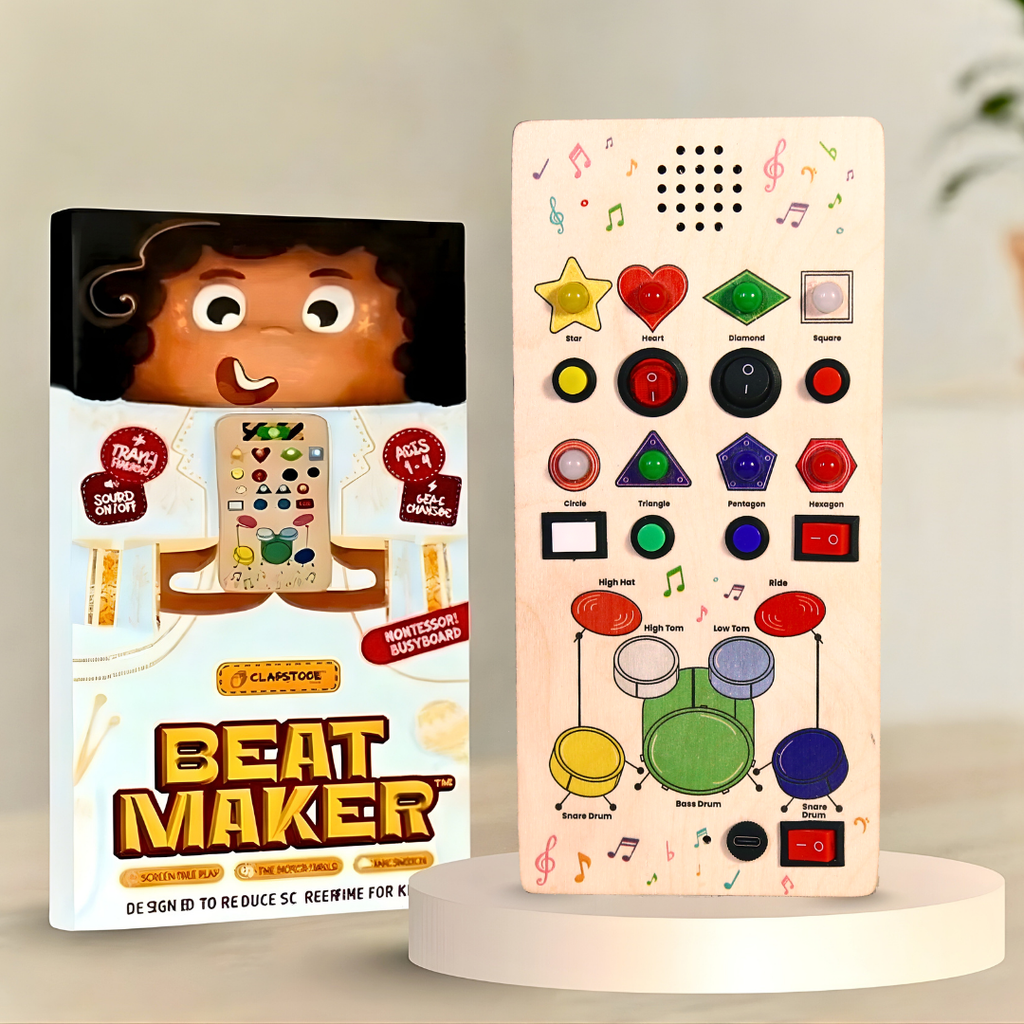 Beat Maker Montessori Busy Board - V9 Rechargeable