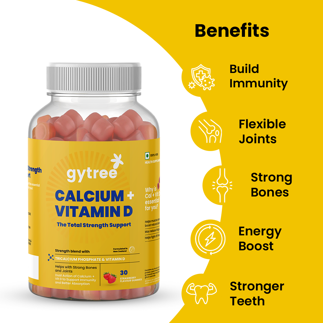 The Total Calcium + Vitamin D Support for Strong Bones