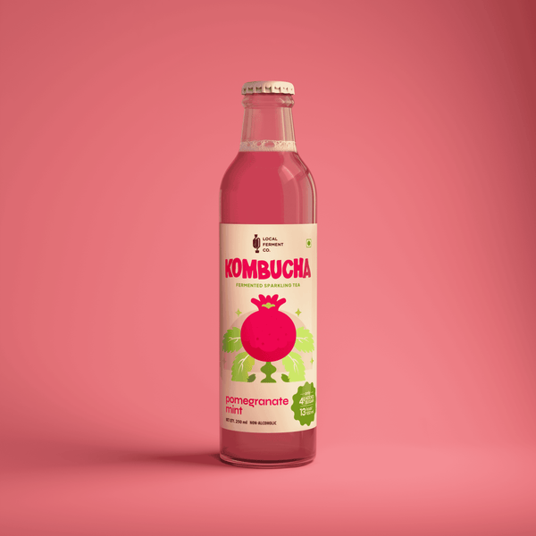 Pomegranate & Mint Kombucha