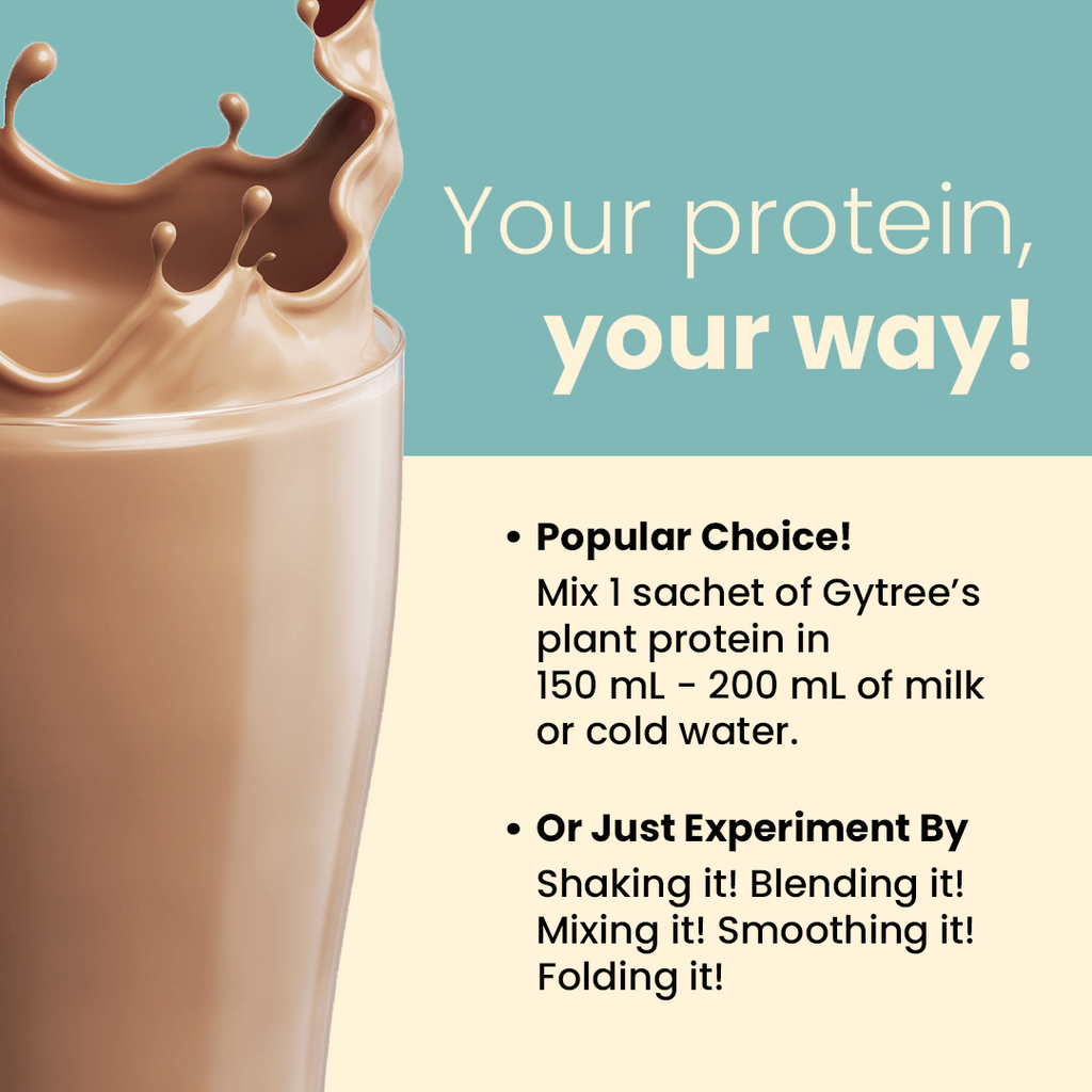 The Total Strength Support Plant Protein Sachet - Chocolate