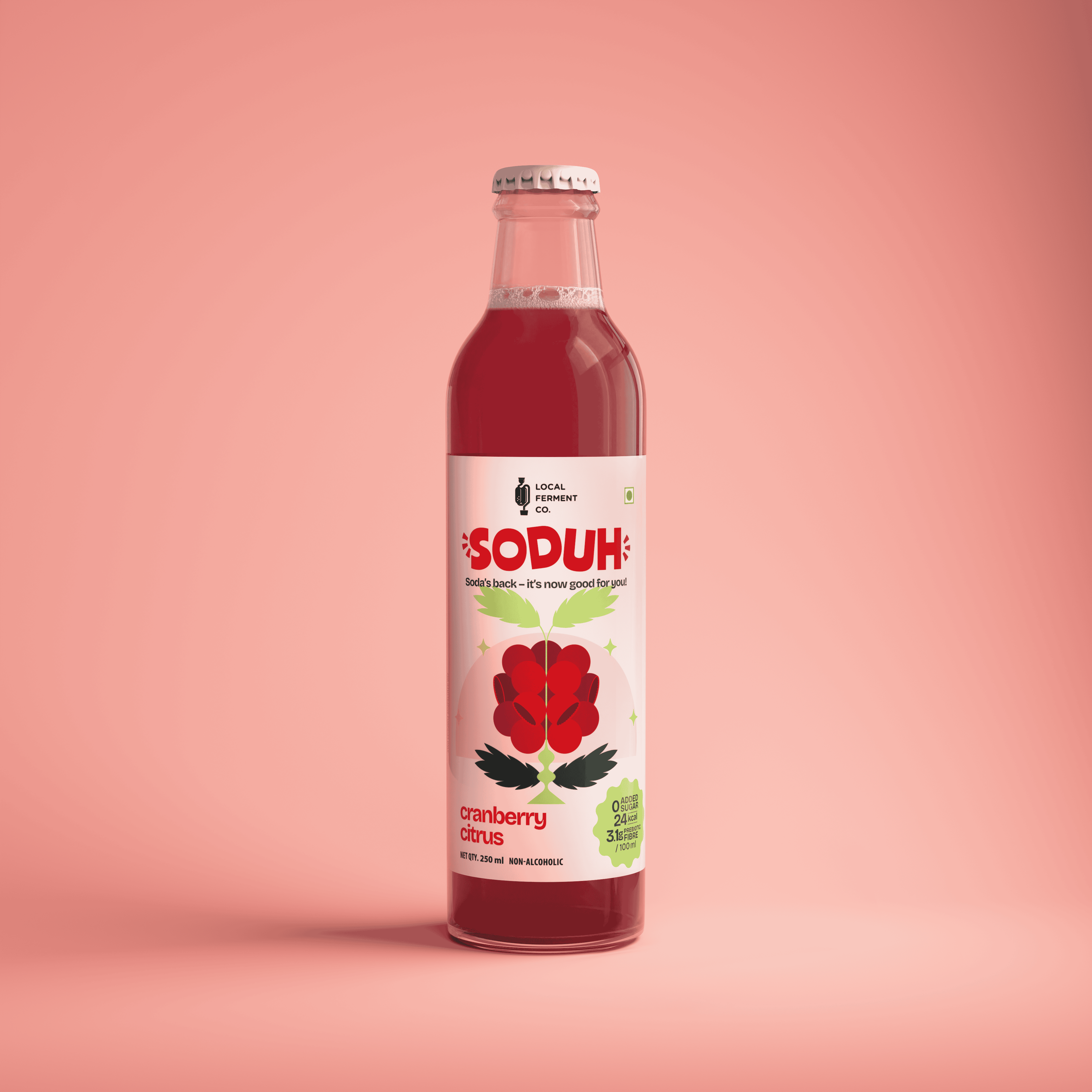 Cranberry Citrus Soda