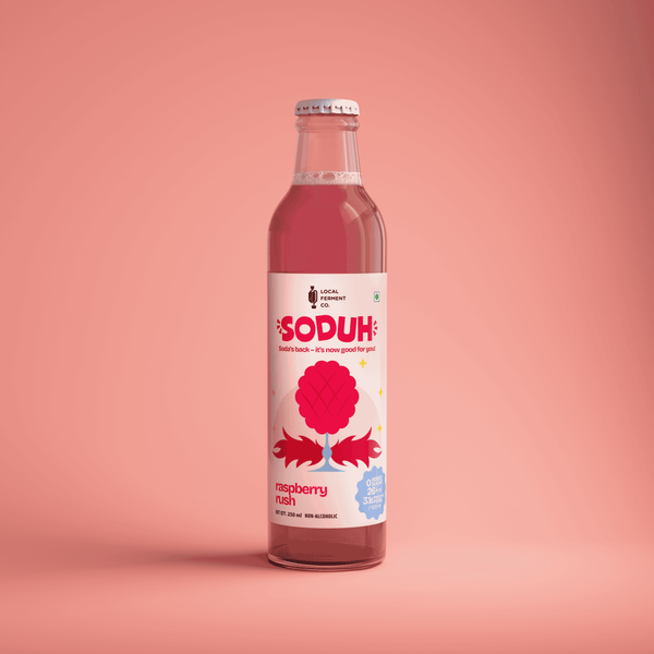 Raspberry Rush Soda