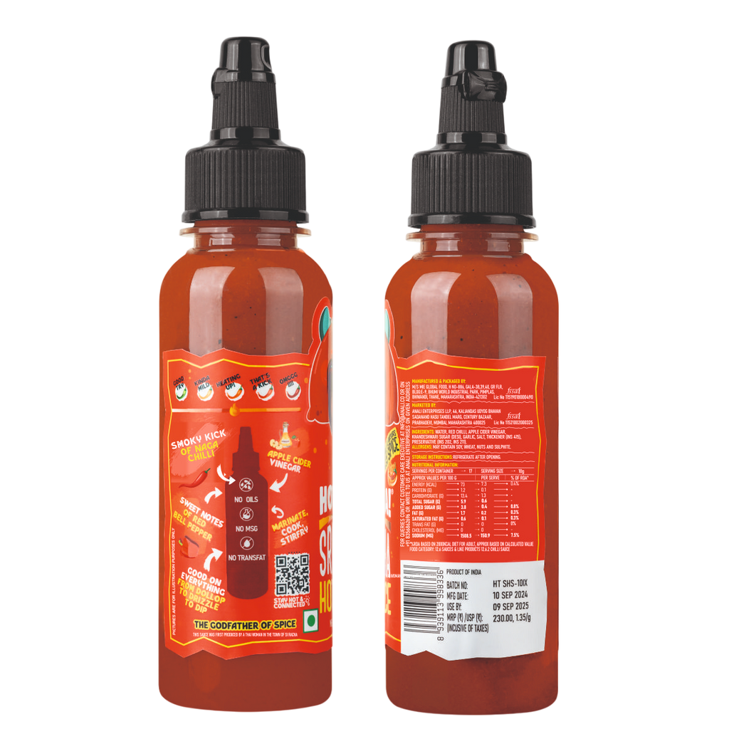 Naga Chilli Sriracha Hot Sauce