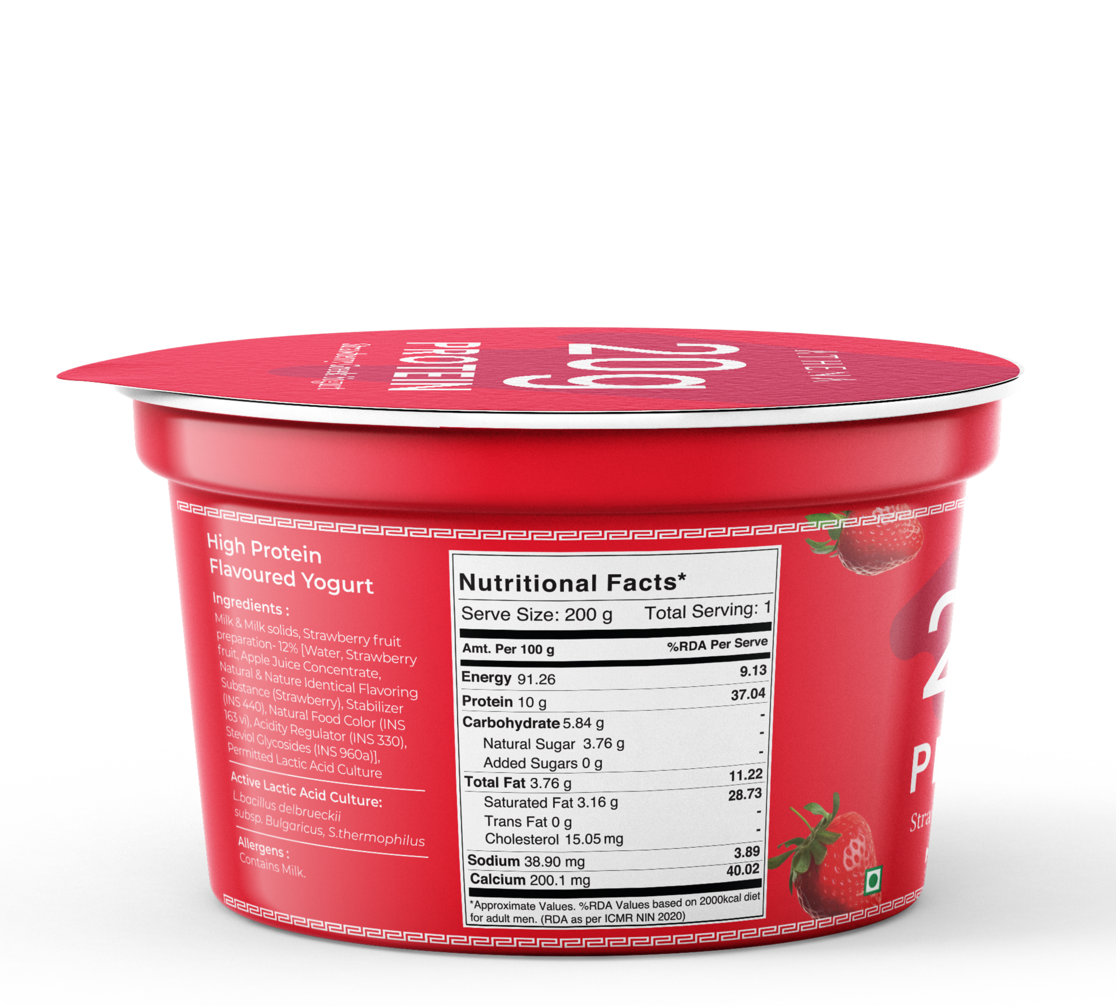High Protein Strawberry