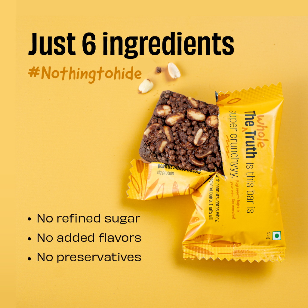 Peanut Millet Cocoa - Protein Bar