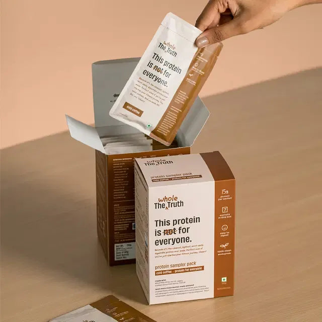 Cold Coffee 15 g Protein Powder - 7 Sachets